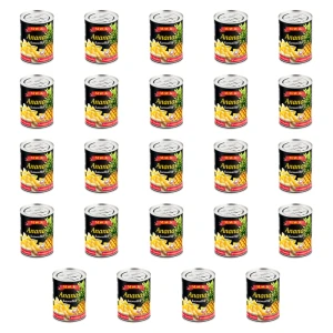 MK Ananas kawałki 565 g. Produkt pasteryzowany X24