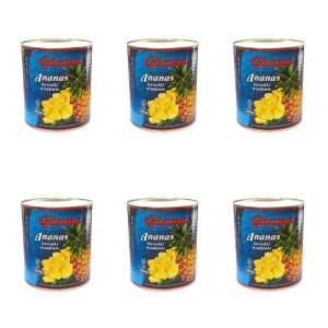 Giana Ananas kawałki w zalewie 3100ml X6