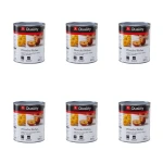 TGQ Brzoskwinie połówki owoców w syropie 800g X6