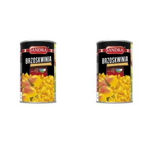 Brzoskwinia kostka SANDRA 4200g X2