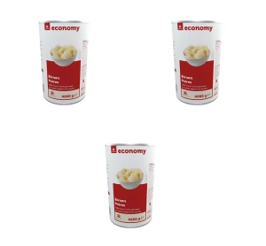 TGE Gruszki połówki owoców w lekkim syropie 4200g X3