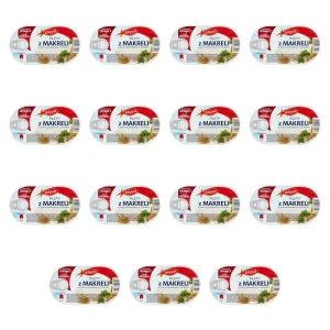 Filety z Makreli w Sosie Musztardowym z Chrzanem Makrela w Puszce Graal 170g X15