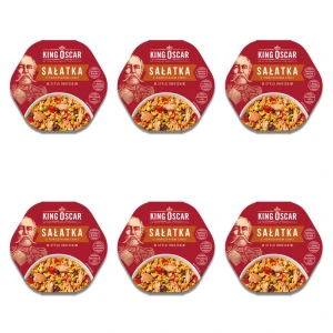 Sałatka z tuńczykiem w stylu indyjskim 220 g King Oscar X6