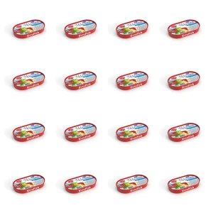 EVRAFISH-Filet z makreli w sosie pomidorowym z zielonym pieprzem 170g X16