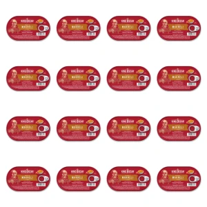 Filety z makreli w sosie pomidorowym z curry 160g King Oscar X16