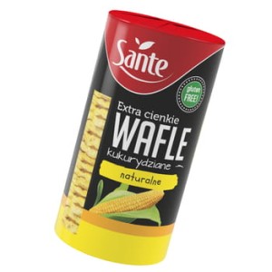 Wafle kukurydziane ekstra cienkie Sante 120 g