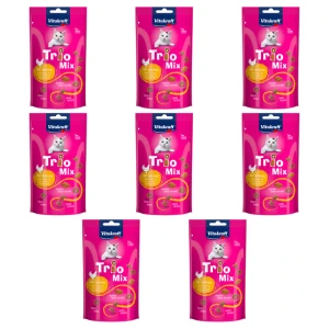 Vitakraft TRIO MIX drób 60g przysmak dla kota X8