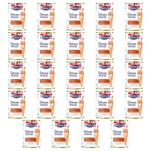 Butcher's Delicious Dinners, karma dla kota, z dziczyzną, kawałki w galaretce, 400g X24