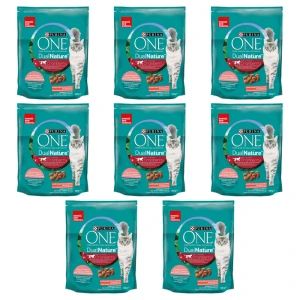 Purina One Dual Nature z żurawiną dla kotów po zabiegu sterylizacji lub kastracji 750g X8