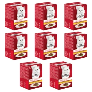 PURINA Karma dla kota GOURMET MON PETIT Mix Drobiowy (6x50g) X8