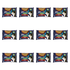 FELIX SENSATIONS MP Mięso 4x85g = 340g X12