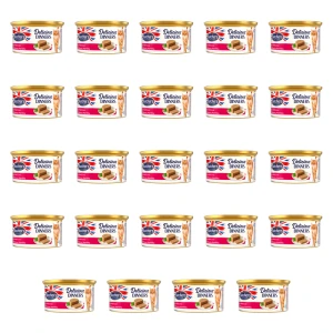 Butcher's Delicious Dinners Mokra Karma dla Kota z Wołowiną i Wątróbką 85g X24