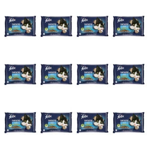 FELIX FANTASTIC MP Ryba z warzywami 4x85g = 340g X12