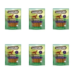 ADVENTUROS STRIPS Dziki smak sarniny 90g X6