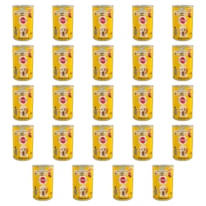 Pedigree junior kurczak 400 g X24