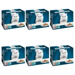 karma dla kota GOURMET PERLE Duet Rybny (12x85g) X6