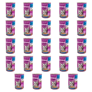 Mokra Karma dla Kota w Galaretce z Tuńczykiem Puszka Adult - Whiskas 400 g X24