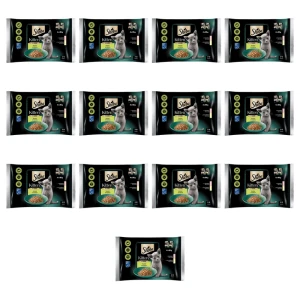 Sheba Kitten Mokra karma pełnoporcjowa dla kociąt z łososiem 4x 85g= 340g X13