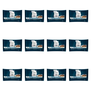 GOURMET PERLE Duet Rybny 4x85g X12