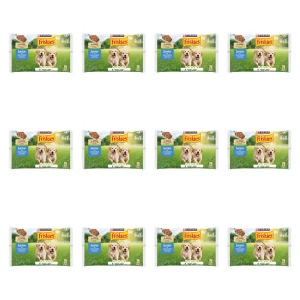 FRISKIES JUNIOR z kurczakiem i marchewką 4x85g X12