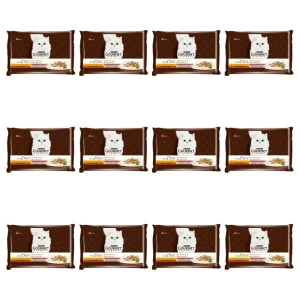 Karma dla kotów GOURMET Przepisy szefa kuchni A LA CARTE Mix - 4 smaki (4x85g) 3+1 X12