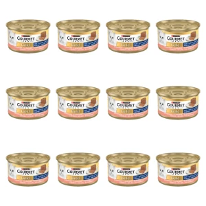 GOURMET GOLD - Mus z łososiem 85g X12