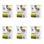 Perfect Fit Sensitive 1+ Bogaty w Indyka 750g X6