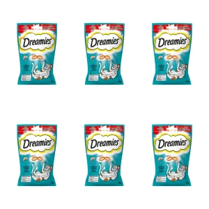 Dreamies z łososiem 60g X6