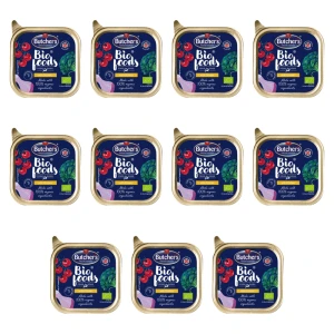 Butcher's Bio Foods, karma dla psa, z kurczakiem, pasztet 150g X11