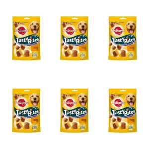 Pedigree Tasty Bites Chewy Cubes 130g X6