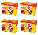 Pedigree wołowina ,kurczak ,indyk galaretka 12x100g X4