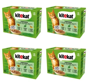 kitekat Delikatne smaki w sosie 1,02 kg (12x85 g) X4