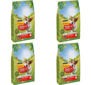 Karma dla psów Friskies Mini Menu z wołowiną 1,5 kg X4