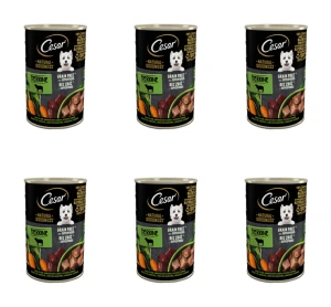 Cesar Puszka jagnięcina 400g X6