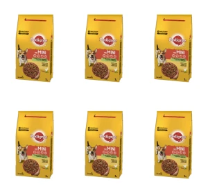 Pedigree Małe Rasy z kurczakiem i warzywami 2kg X6