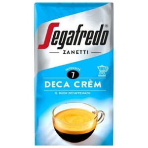 Kawa mielona bezkofeinowa Zanetti Deca Crem Segafredo 250 g