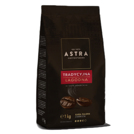 Kawa ziarnista Astra 1 kg Kawa ziarnista Astra 1kg