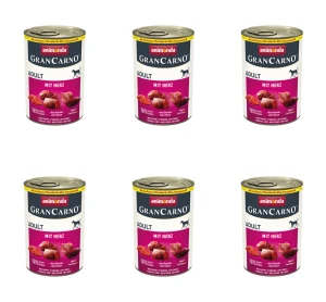 Animonda GranCarno Adult z sercami 400g X6