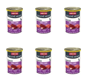 Animonda GranCarno Senior wołowina + jagnięcina 400g X6