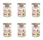 Animonda Carny Adult Indyk, kurczak + krewetki 400g X6