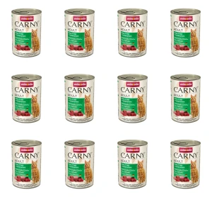 Animonda Carny Adult wołowina, indyk + królik 400g X12