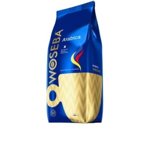 Kawa ziarnista palona Arabica Woseba 1 kg