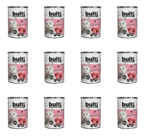 Bulti Puszka Mielonka bogata w wołowinę 400g X12