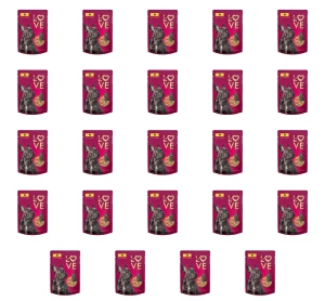 My Love pełnoporcjowa karma w saszetkach dla dorosłych psów z kurczakiem 100g X24