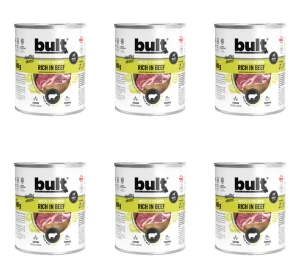 Bult Karma w puszce dla psa bogata w wołowinę 800g X6