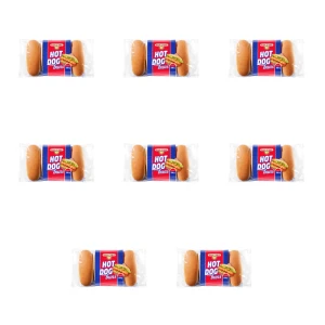 Dan Cake Hot Dog Buns 250g (x4szt) X8