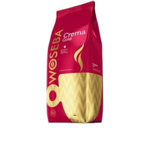 Kawa ziarnista palona Crema Gold Woseba 1 kg