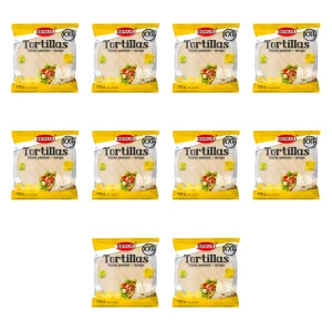 Benus Tortillas XXL Placki pszenne - wraps 720 g (60 g x 12 szt.) X10