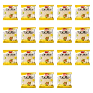 Benus Tortillas Placki pszenne - wraps 240 g (40 g x 6 szt.) X18