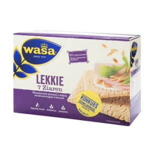 Pieczywo lekkie 7 zbóż Wasa 140 g